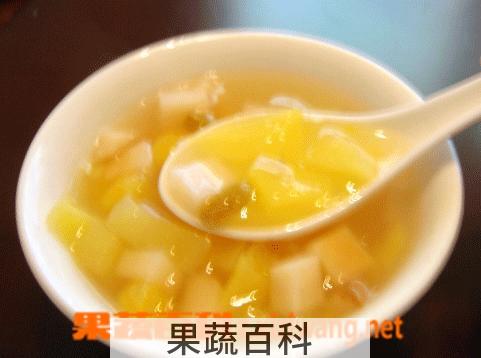 果蔬百科香果魔芋粥的做法