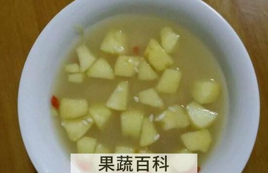 米酒煮苹果的功效与作用