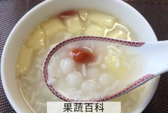 米酒煮苹果的功效与作用