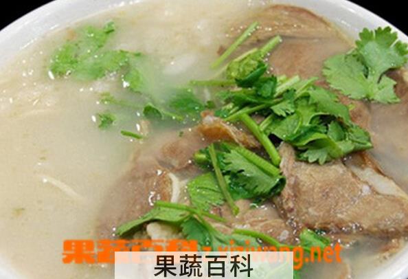 果蔬百科羊肉汤的做法大全
