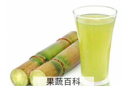 甘蔗姜汁的功效与作用