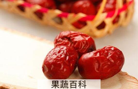 干吃红枣的功效与作用