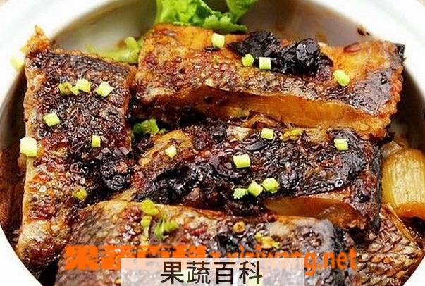 果蔬百科洪湖蒸腊鱼