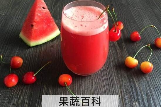 车厘子果汁怎么做 车厘子果汁的做法步骤教程