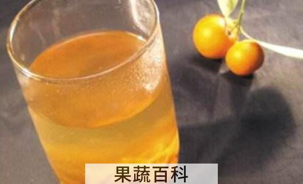 橘子泡茶的功效和作用