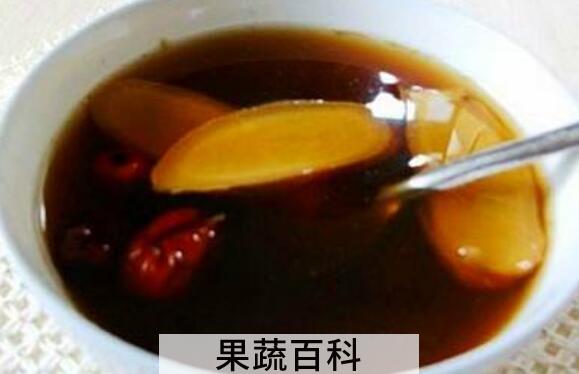 红糖红姜的作用和功效