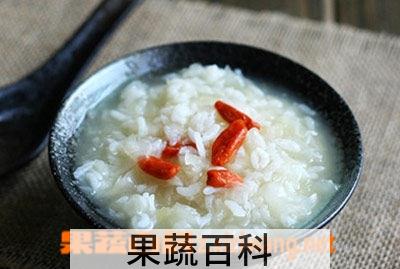 果蔬百科枸杞养颜粥的做法