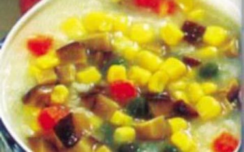 冰糖五色粥的材料和做法步骤教程