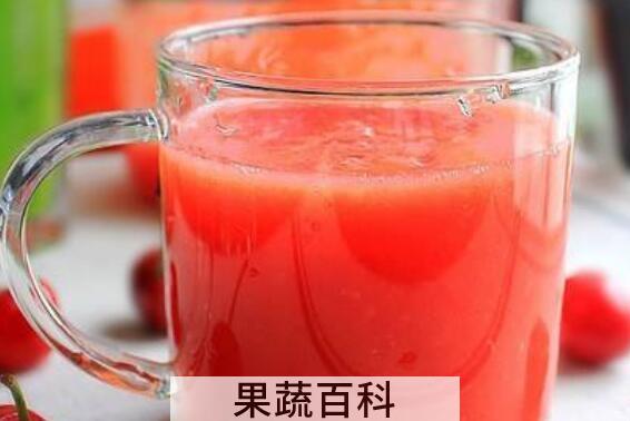 樱桃果汁的做法步骤教程