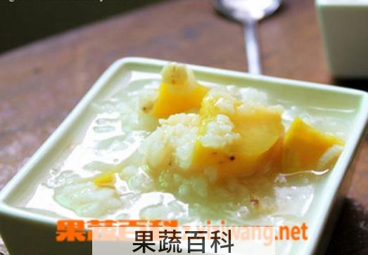 果蔬百科红薯燕麦粥的做法