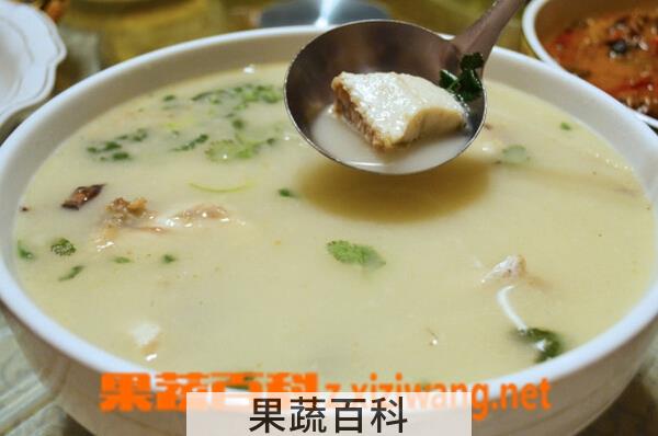 果蔬百科黑鱼汤的功效与作用