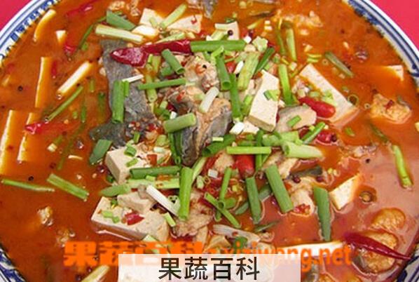 果蔬百科乌江鱼的做法