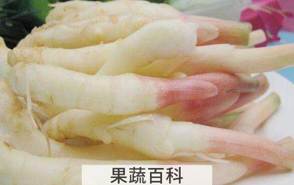 红心姜的功效与作用