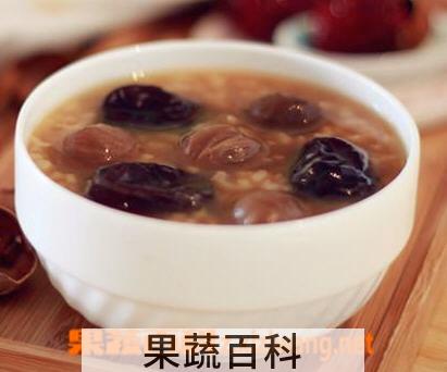 果蔬百科糯米桂圆粥的做法