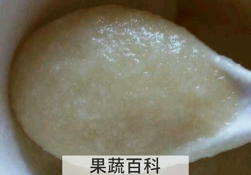 熟苹果泥的功效与作用