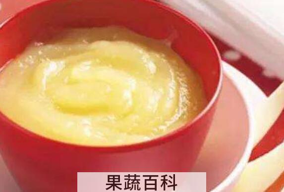 熟苹果泥的功效与作用