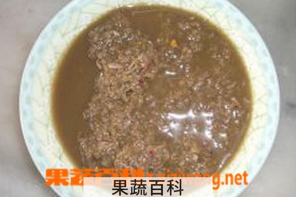 果蔬百科沙蟹汁