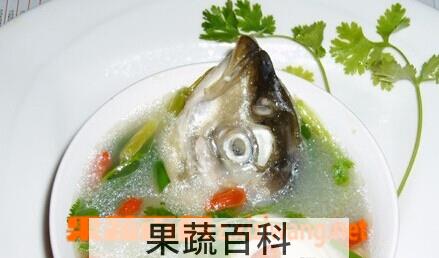 果蔬百科鱼头豆腐汤