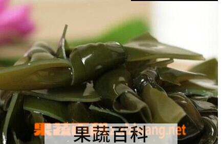 果蔬百科海带