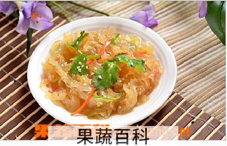 果蔬百科海蜇丝