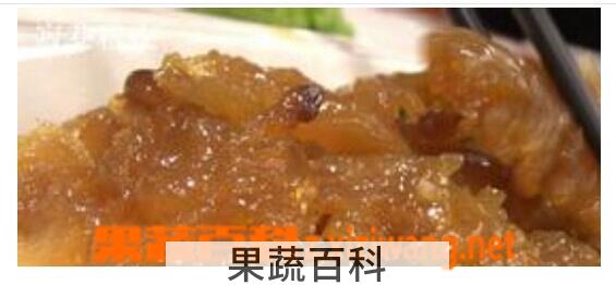 果蔬百科海蜇皮