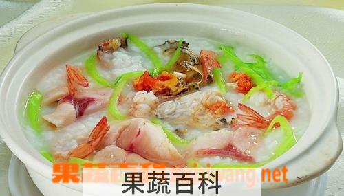 果蔬百科彩色瘦肉花蟹粥的做法
