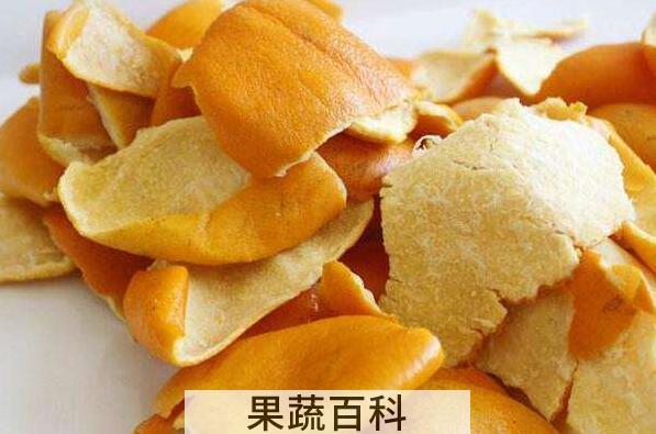 新鲜桔子皮的功效与作用
