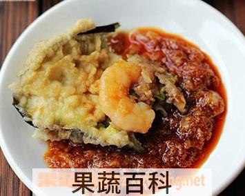 果蔬百科虾仁茄夹