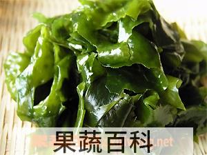 果蔬百科三丝裙带菜