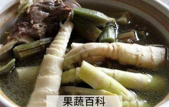 苦笋的功效与作用 苦笋的禁忌
