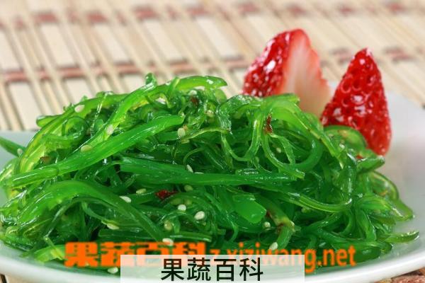 果蔬百科裙带菜