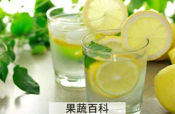 柠檬水的作用有哪些