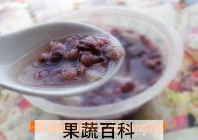 果蔬百科赤小豆山药粥的做法