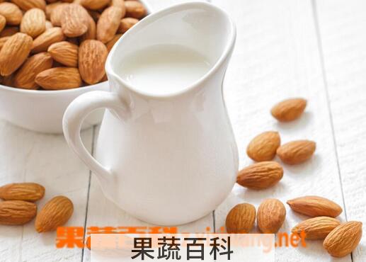 果蔬百科杏仁露的做法与功效