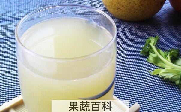 雪梨汁的功效与作用 吃雪梨汁的好处