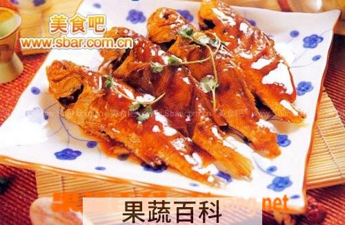 果蔬百科红烧黄鱼的做法