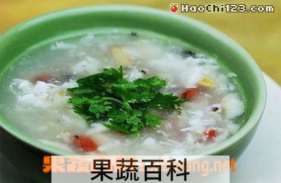 果蔬百科松子黄鱼羹