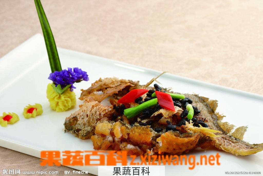果蔬百科豉香黄鱼
