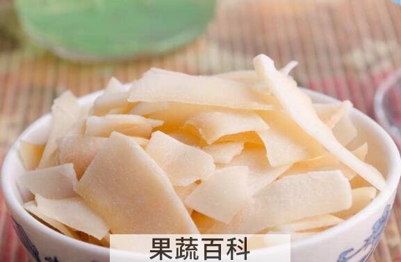 干椰子片的功效与作用 干椰子片的吃法