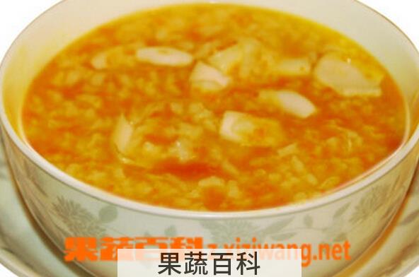 果蔬百科小米枸杞山药粥