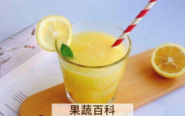 雪梨汁的功效与作用 鲜榨雪梨汁的功效