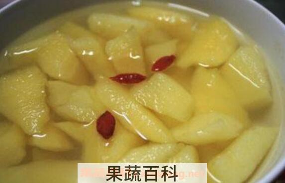 煮苹果水的功效与作用