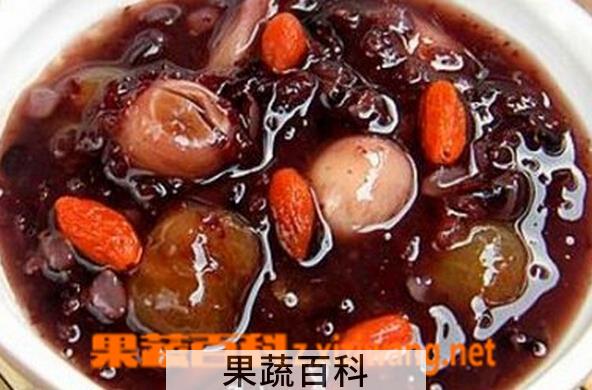 果蔬百科夏季补血养生粥