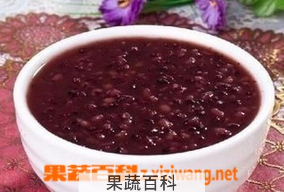 果蔬百科红豆粥
