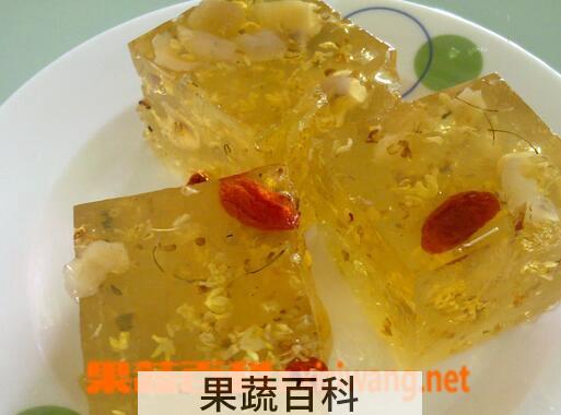 果蔬百科桂花糕的做法