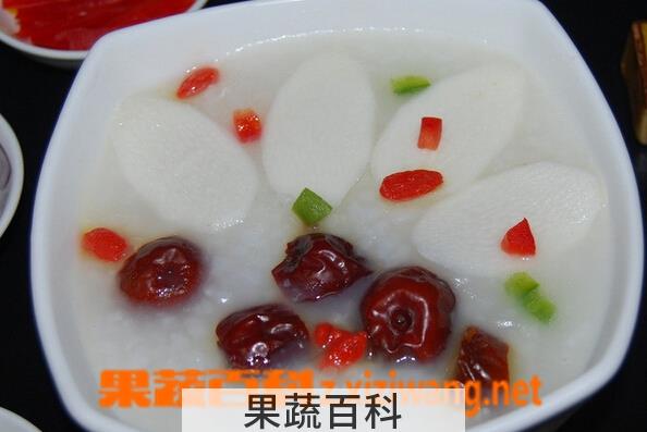 果蔬百科山药粥