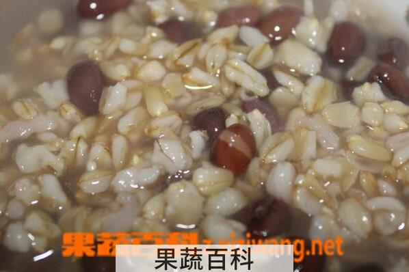 果蔬百科红豆燕麦粥