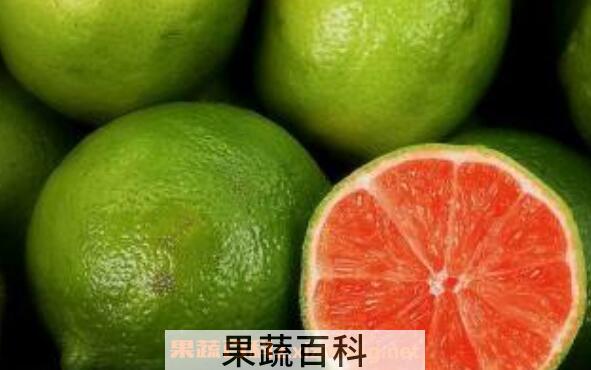 红柠檬的功效与作用