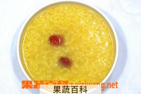 果蔬百科红枣小米粥