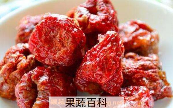烤熟的山楂功效与作用